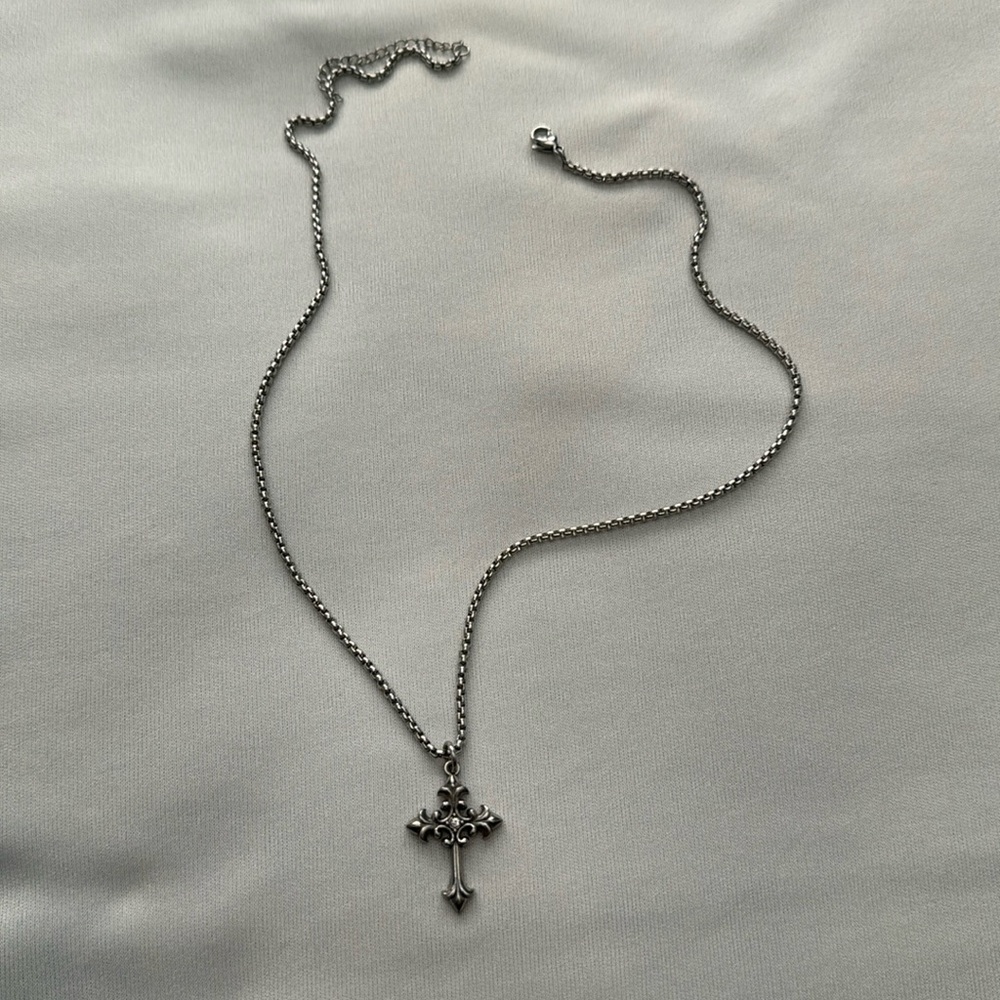 gothic cross necklace